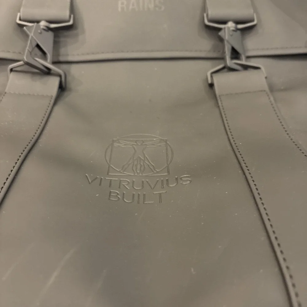 Rains Signature Waterproof Backpack One Size In Black